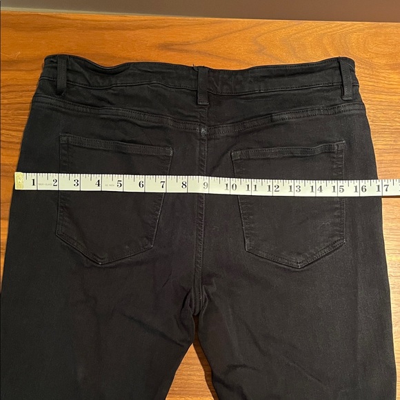 H&M Black Denim Jeans Size 10 - Picture 9 of 11